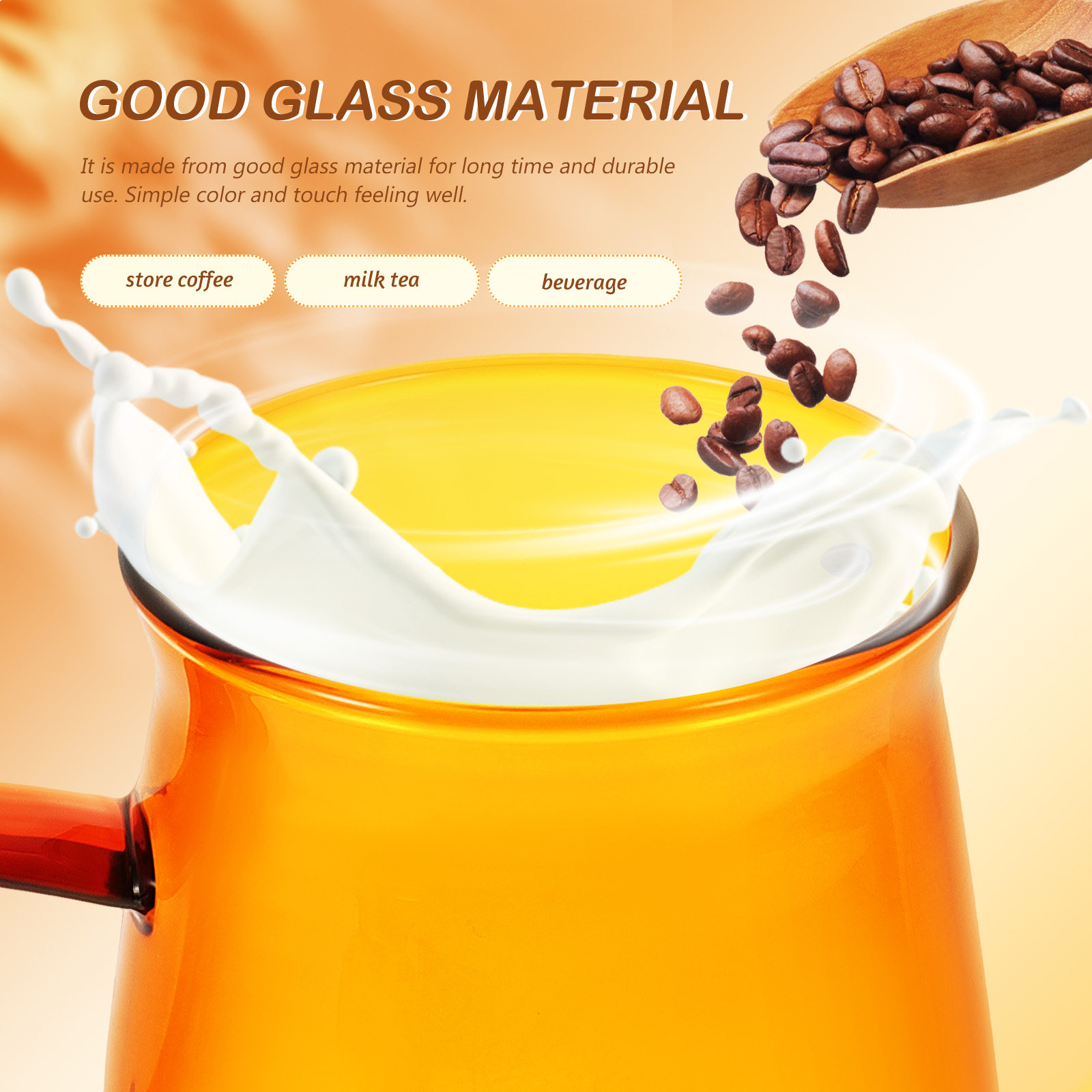 Coffee Tea Drinks - Juego de Tazas y Platillos de
