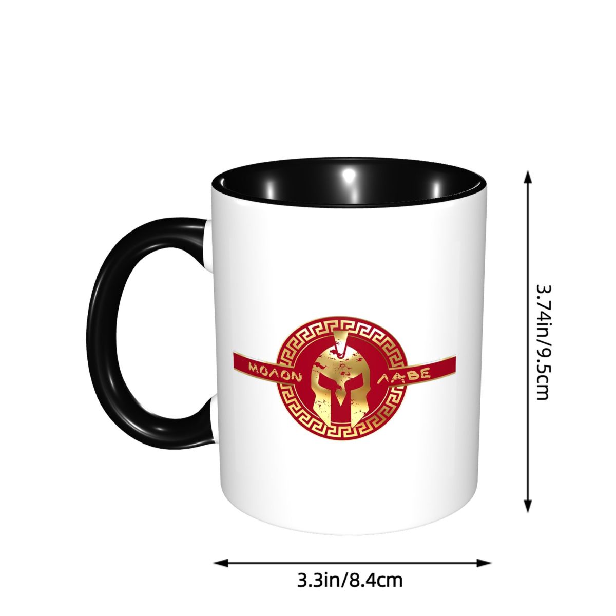 Taza con logotipo del casco Sp - Coffee Tea Logo reseña y precio