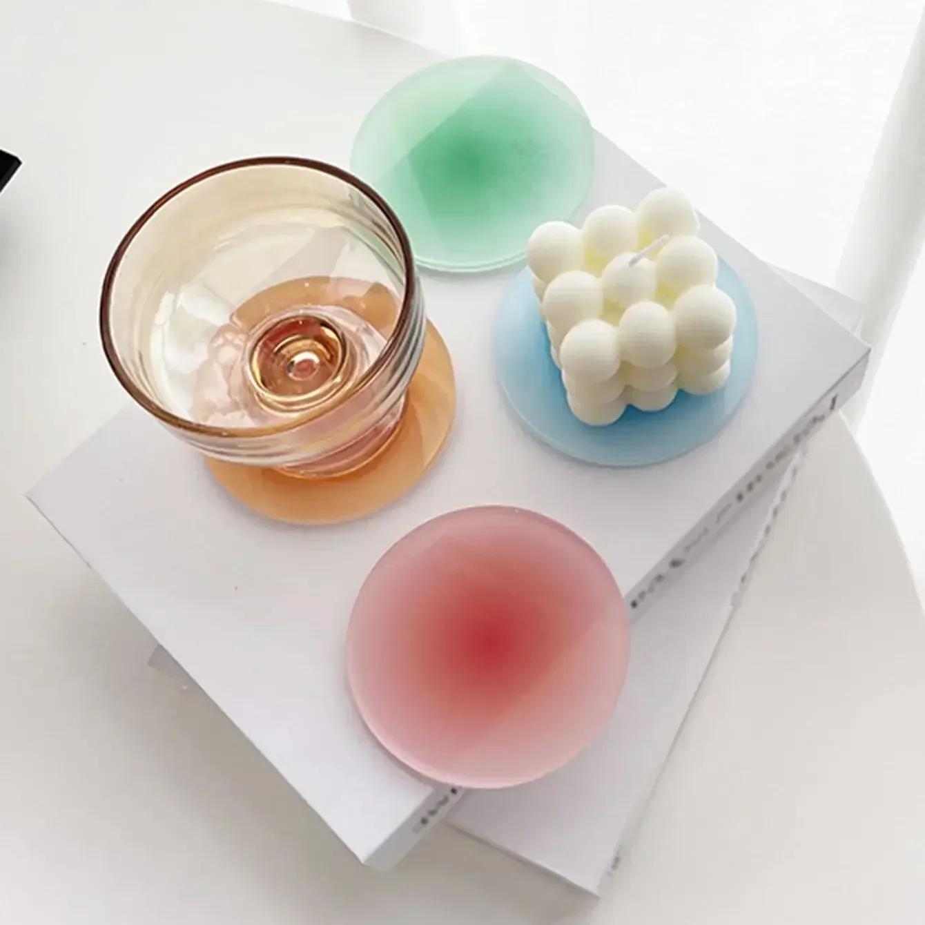 Posavasos con degradado de col - Coffee Tea House reseña y precio