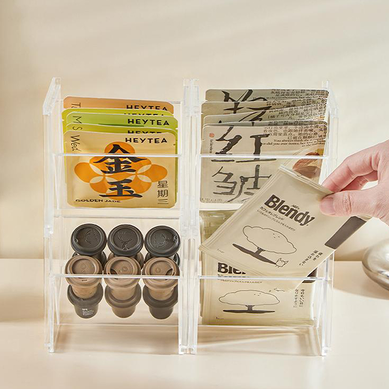 Organizador vertical apilable  - Coffee Tea Bags reseña y precio