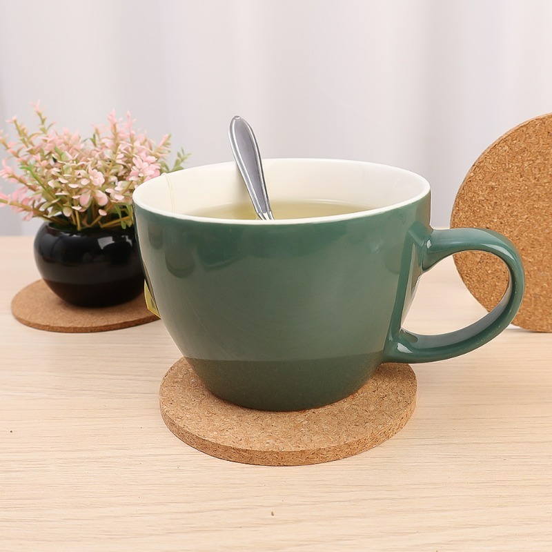 Posavasos Redondos de Corcho N - Coffee Tea Drinks reseña y precio