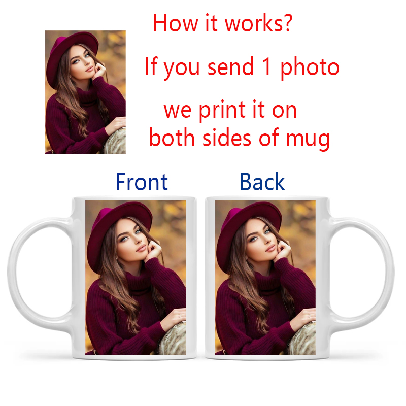 Taza Personalizada con tu Foto - Coffee Tea Logo reseña y precio