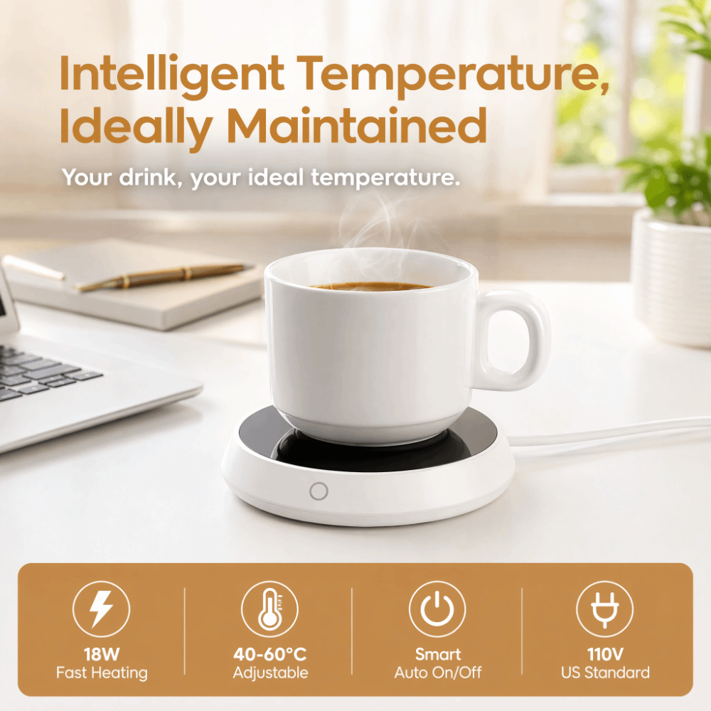 Calentador de Tazas ABS con Ap - Switching Coffee To Tea reseña y precio