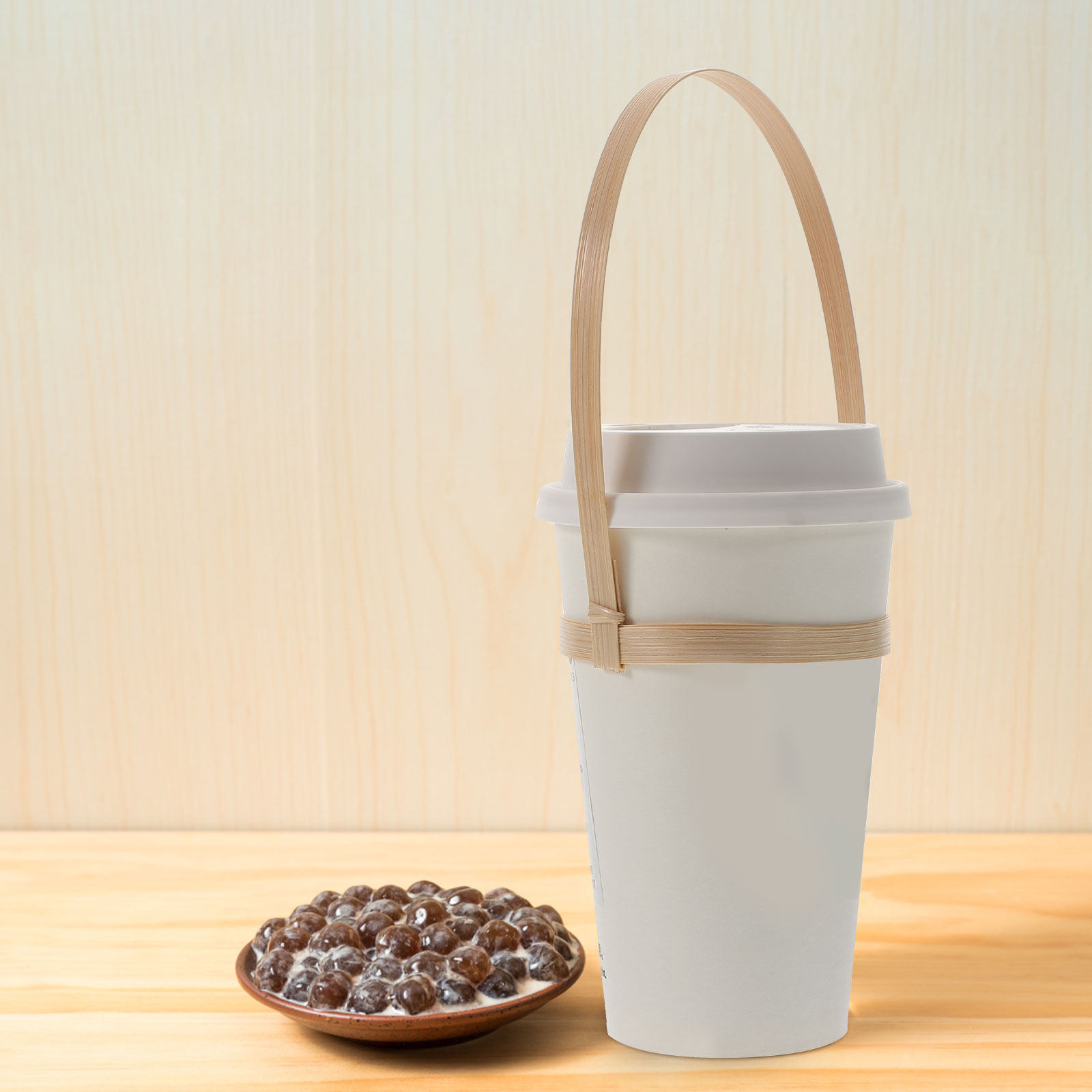 Portavasos de Bambú (10 Piezas - Coffee Tea Drinks reseña y precio