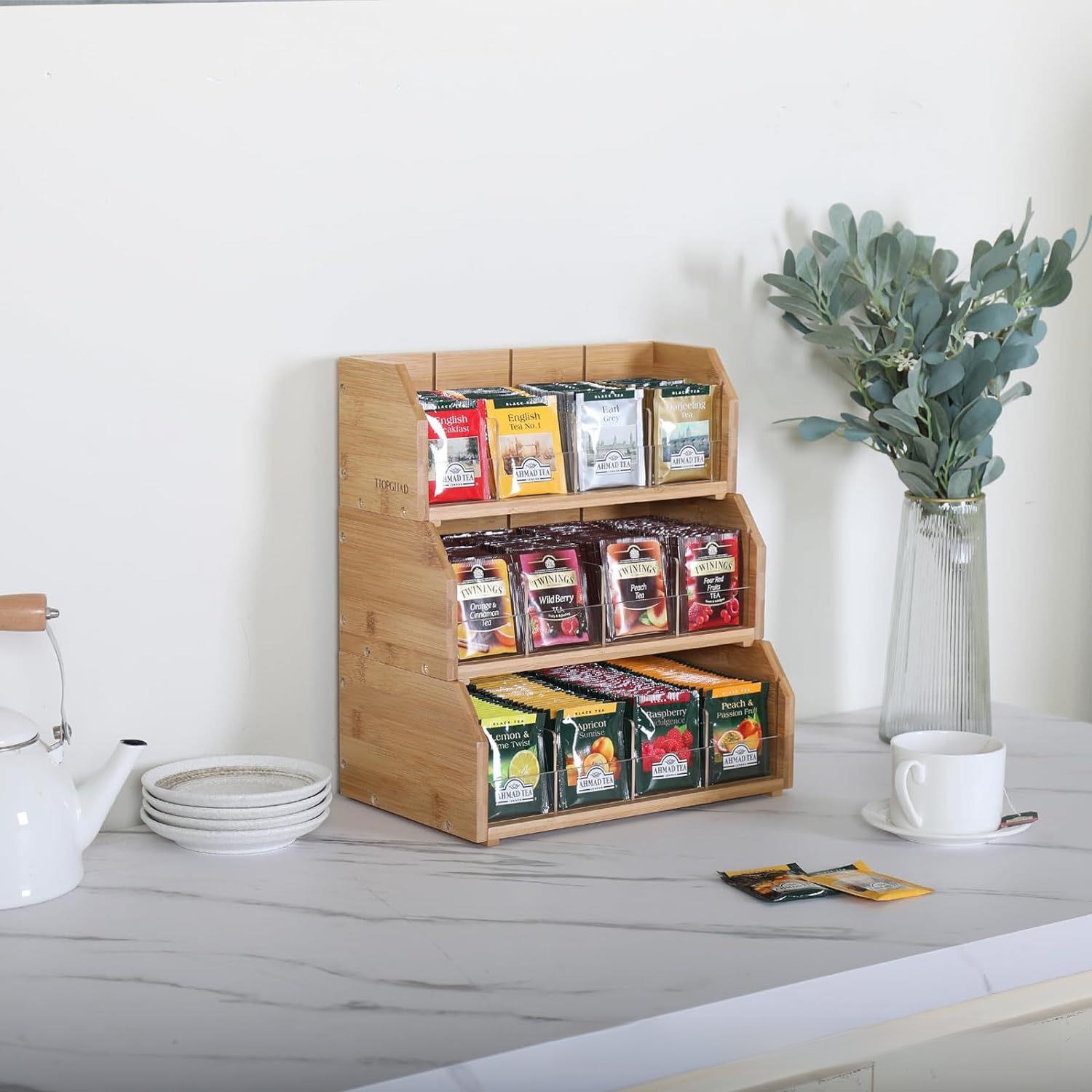 Caja de Almacenamiento de Bols - Coffee Tea Bags reseña y precio