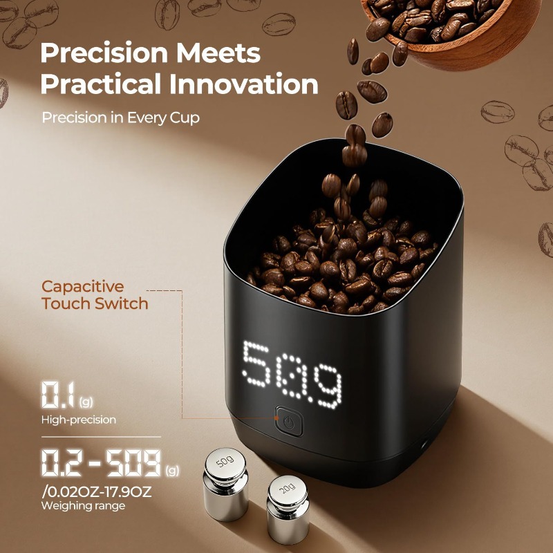 Taza de Pesaje Inteligente par - Coffee Bean Scale reseña y precio