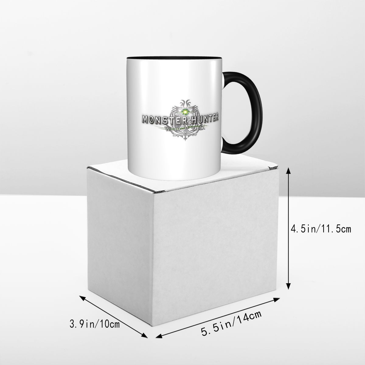 Taza con logotipo de Monster H - Coffee Tea Logo reseña y precio