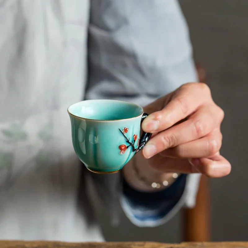 Taza de té de cerámica con dis - Coffee Tea In Chinese reseña y precio